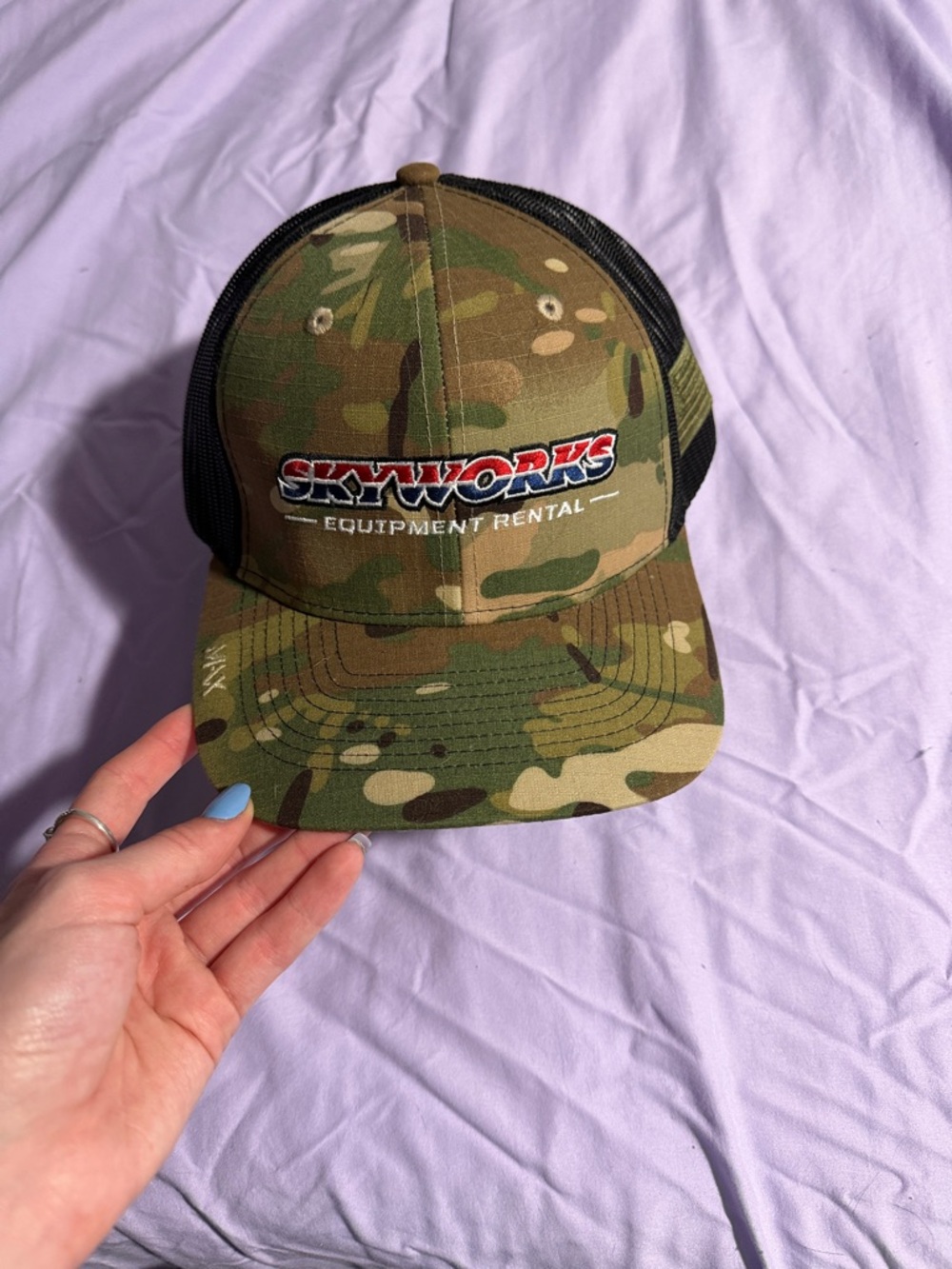 Camouflage Trucker Hat - Green Camo
